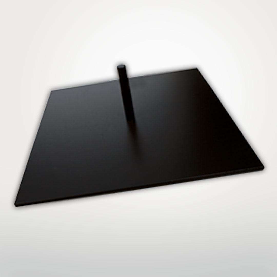 Bodenplatte 40 x 40 cm | 10 kg mit Bolzen