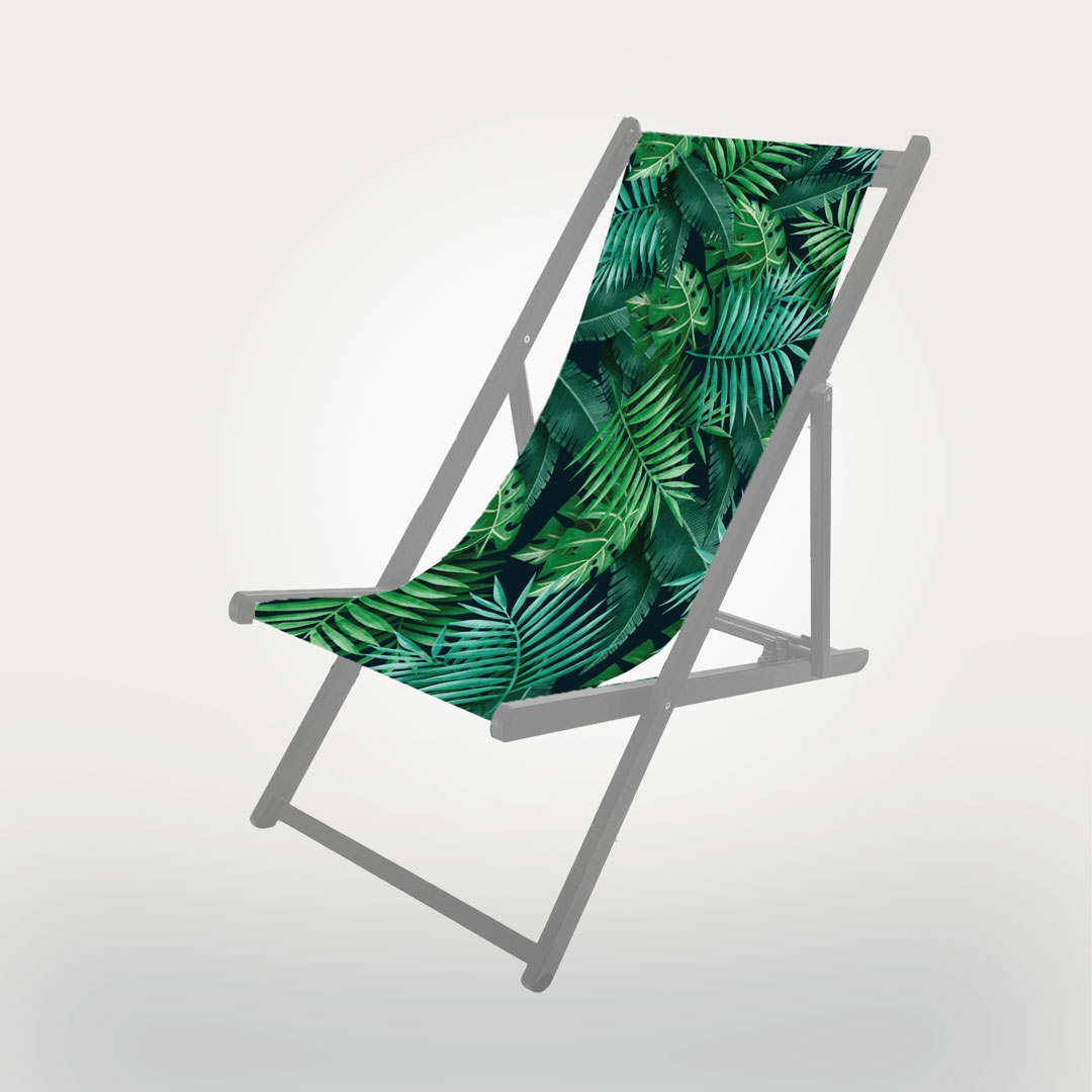 Nachdruck Liegestuhl Alu ohne Armlehne