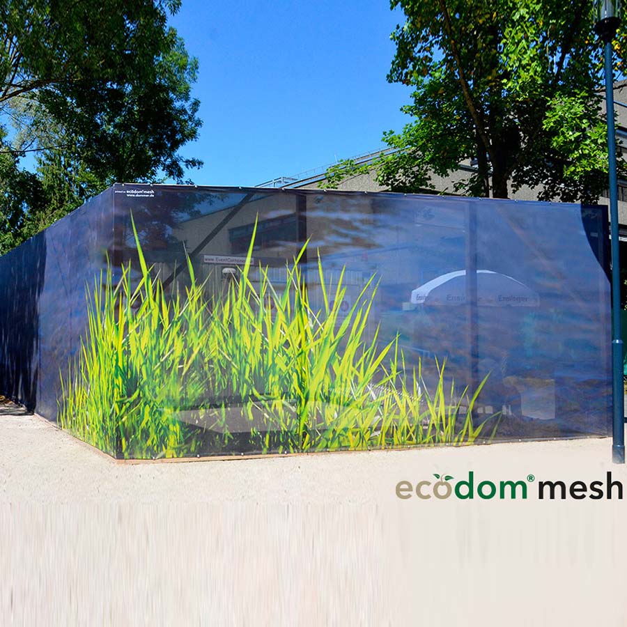 Meshbanner aus PVC-freiem Gitternetz